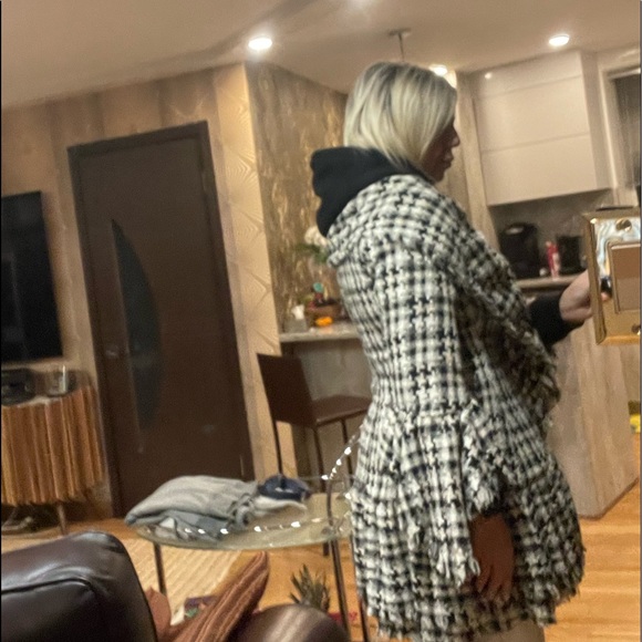 Anne Fontain tweeted fitted jailing jacket size fr40 - Picture 16 of 16